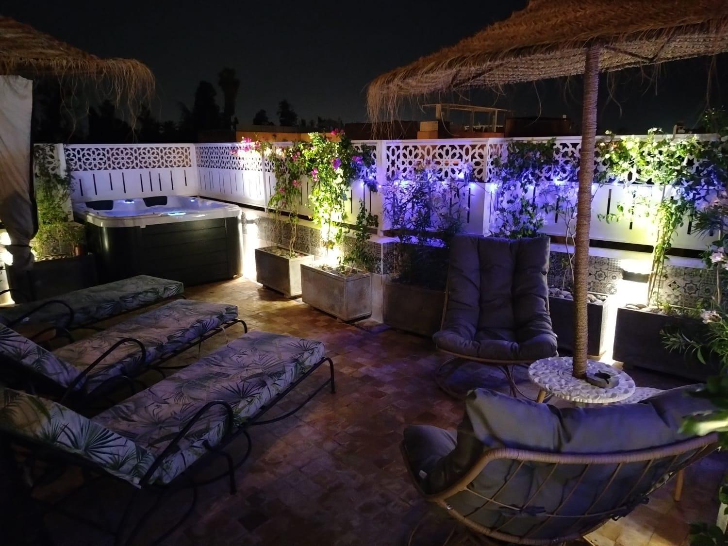 Riad & Spa Sous Le Soleil Chez Jerome Et Pamela Ch Zen Marrakesh Exterior foto