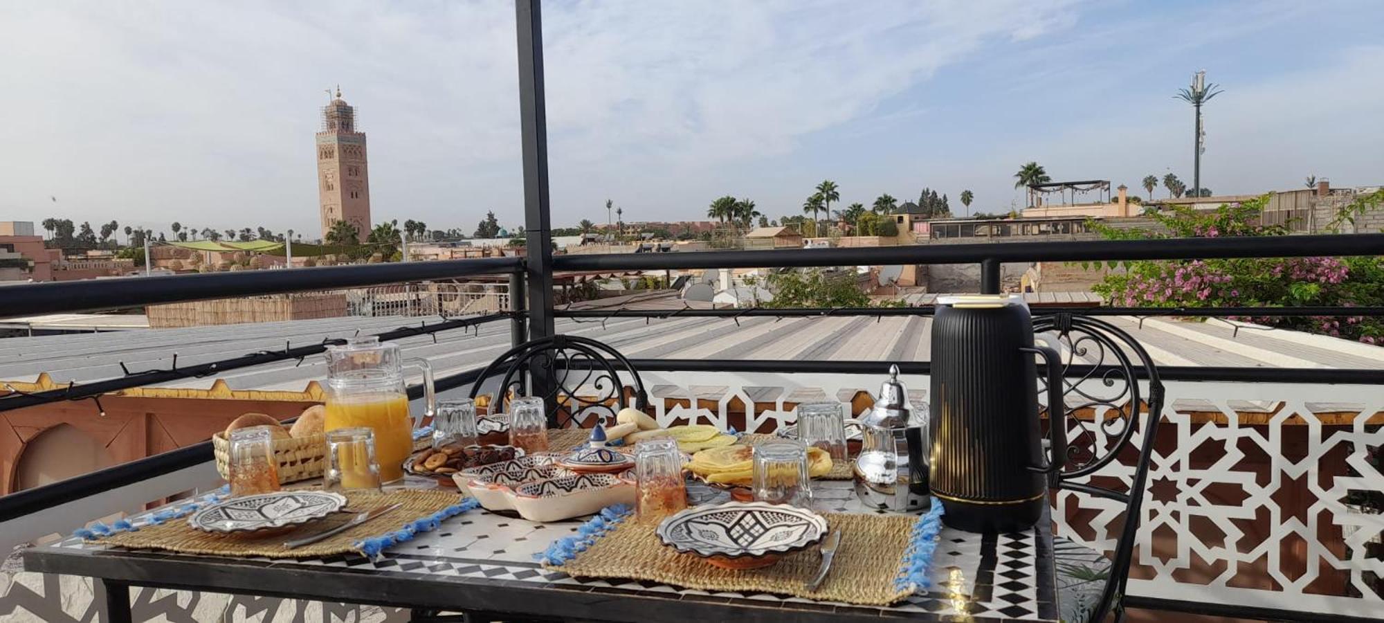 Riad & Spa Sous Le Soleil Chez Jerome Et Pamela Ch Zen Marrakesh Exterior foto